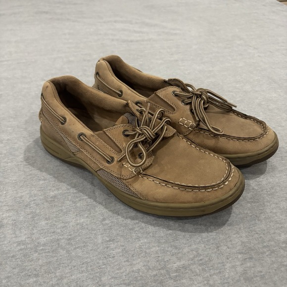 G.H. Bass & Co. Other - G.H.‎ Bass Mens Explorer Boat Shoes Tan Leather Mesh BASS-EARL III Size 9M